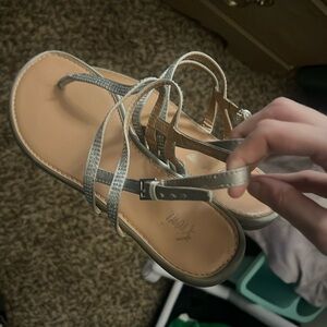 Strappy Fioni Silver Sandals